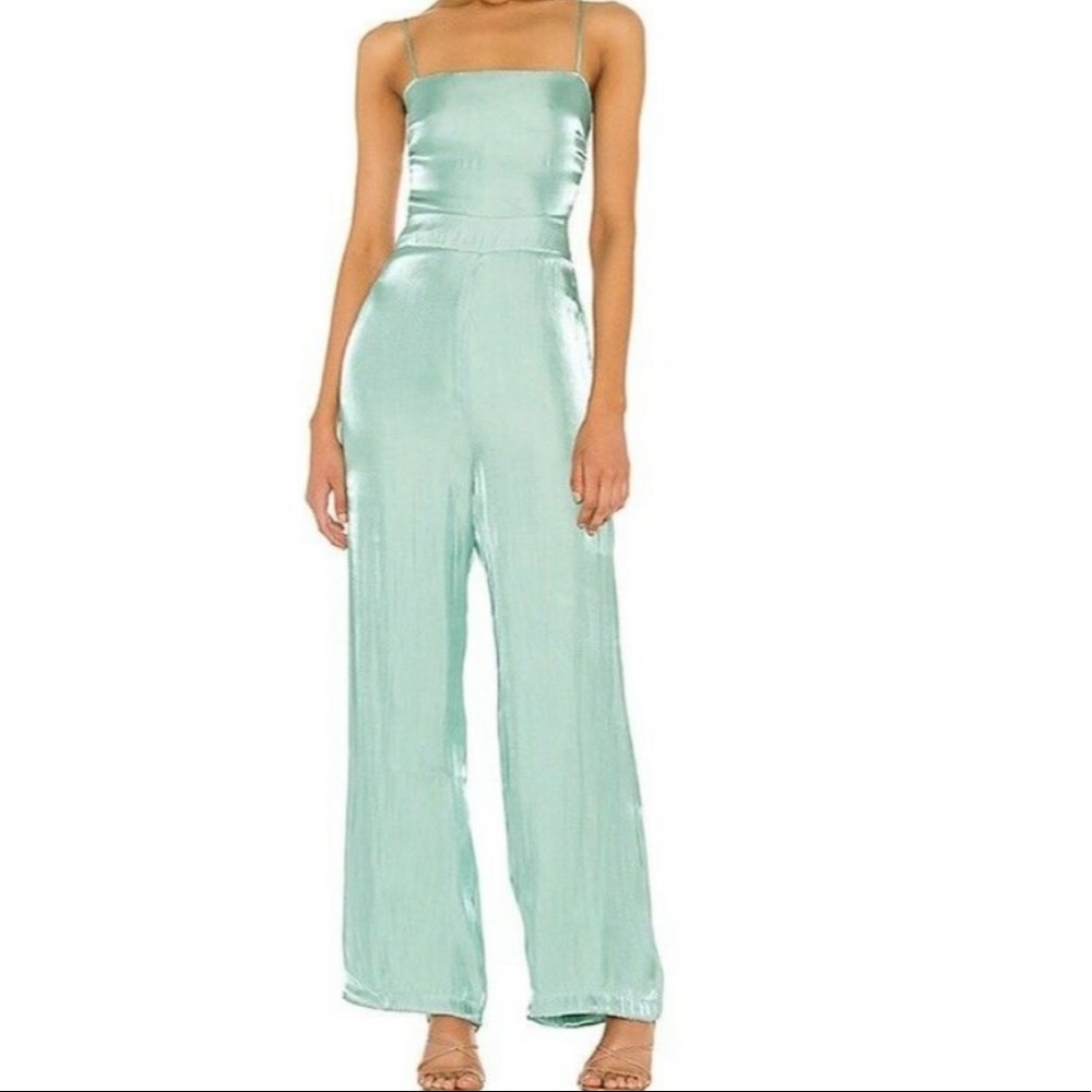 Revolve Satin Jumpsuit